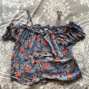 Woman’s Crop Top Blouse